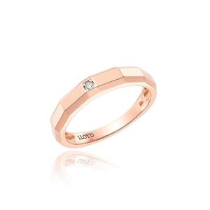 [GB] 큐브원포인트 여성 커플링 14K GOLD 반지 LRF21037D