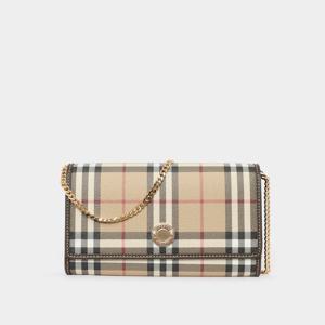 버버리 빈티지체크 체인 웰렛 미니 여성 숄더백 8099229
