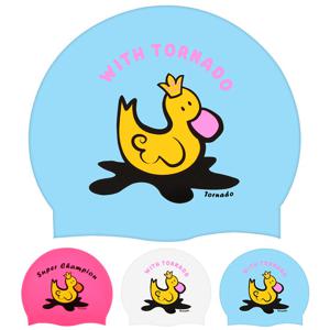 토네이도 수모 실리콘 수영모자 챔피언덕