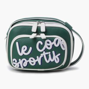 [르꼬끄골프] 여성 레터링 자수 포인트 스퀘어 파우치 (GQ122LBG13)