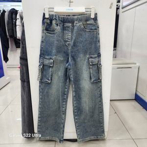 [에꼴리에]에꼴리에 카고와이드빈티지워싱진 24D5259_SC