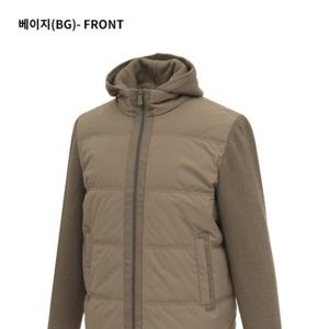 [디즈니골프]남성 덕다운 니트슬리브 후드 패딩 점퍼 (SO4MJP032