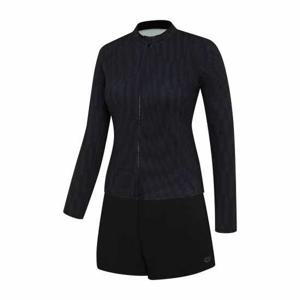 아레나  여성 소다 레저 집업 래쉬가드 세트(A4BL1PS10BLK)