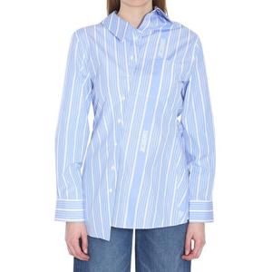 자크뮈스 여성 연하늘 긴팔 셔츠 243SH062 1691 3EV