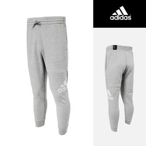 아디다스 에센셜 플리스 테이퍼드 로고 팬츠(IJ6482)