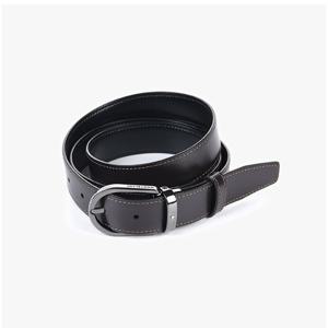 아르떼스 몽블랑 양면 컷팅 벨트 128803 블랙/브라운