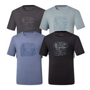 콜핑 공용 하이쿨 라운드 등산 냉감 반팔 티셔츠