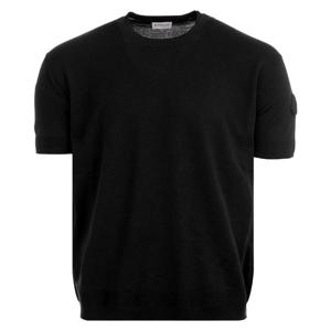 25SS 9C00011 M6329 999 몽클레어 실크 코튼 니트 반팔티