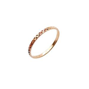 [GB] 꽃컷팅 360도 14K GOLD 실반지 LRS25032G