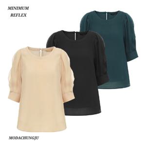 [미니멈]MD 베이직 하늘 블라우스 MD MMZBGWB4890_CJ