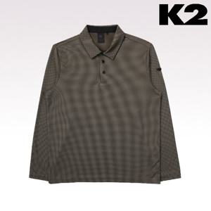 [K2] KMU23264 E4 남성 시그니처 가을 자가드 폴로 티셔츠