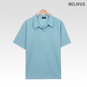 [빌리버스]남성 반팔티 니트 여름 카라 반소매 티셔츠 870VCM