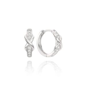 미니골드 실버 베이직크로스링귀걸이 ERIM1019