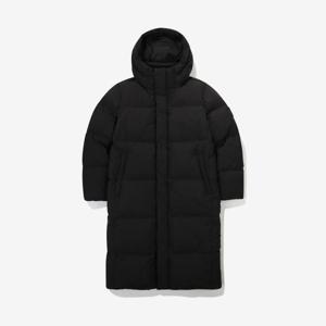 [휠라]후드 스트레치 구스다운 롱패딩자켓  FS2DJF4103X_BLK