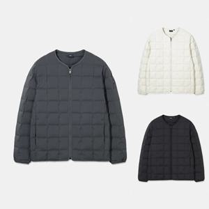 [네파] [7L72063B23] 남성 간절기 겨울 거위털 점퍼 모노 튜브 넥리스 구스 다운자켓 2025 FW