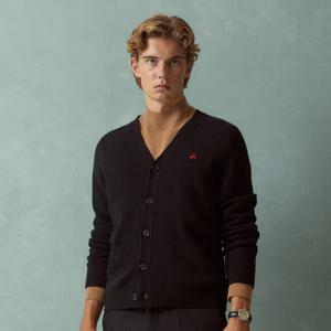 [브룩스브라더스] 울 가디건 (블랙) (BBWCMBF405)