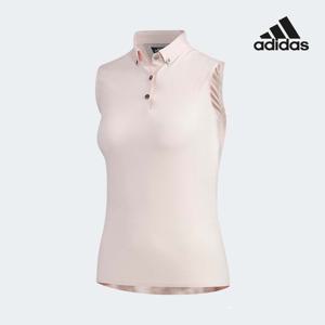 아디다스골프 여성 아디퓨어 슬리브리스 핑크 FJ1779
