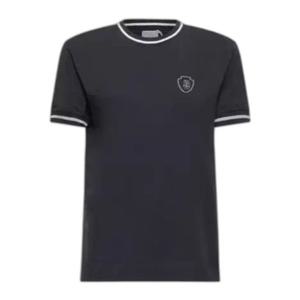 브루넬로쿠치넬리 로고 패치 크루넥 코튼 티셔츠 M0T81VD110 C7