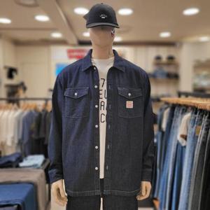 리바이스 남성 롱슬리브 워커 셔츠 진청 003O2-0000