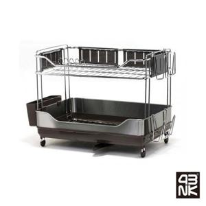 스토피아 프리미엄 식기건조대 2단 A형 2단식기건조대 식기건조대 그릇건조대 주방식기건조대 스텐식기건조