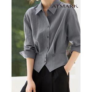 [앳마크]ATMARK 라인실루엣포멀셔츠_AE56SH029G