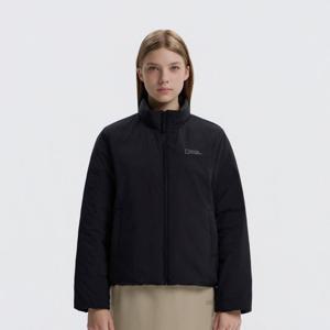 내셔널지오그래픽 N254WDW911 여성 포울리 스탠드넥 논퀼팅 덕다운 점퍼 BLACK