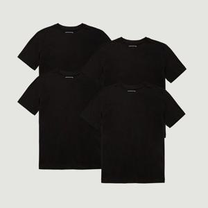 공용 4PACK 베이직 크루넥 반팔 티셔츠_100(10520-298-456-05)