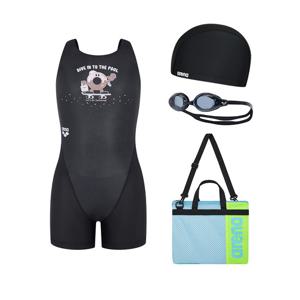 아레나 도너리 여아동 3부 반신 키트 A4BG1KG04_BLK