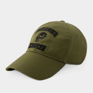 알렉산더맥퀸 로고 자수 바시티 스컬 캡 7594504105Q 2960