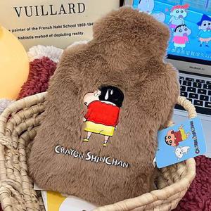 짱구 파스텔 온수팩 1000ml-커피 찜질팩주머니 찜질팩케이스 핫팩주머니 핫팩케이스 손난로주머니 손난로케이스 찜질주머니 찜질물주머니 물주머니