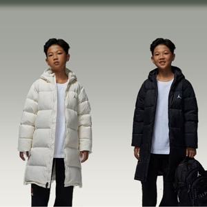 [나이키키즈PG] 조던주니어 롱다운 롱코트N254DM317P(140-170 )플라이트다운롱패딩