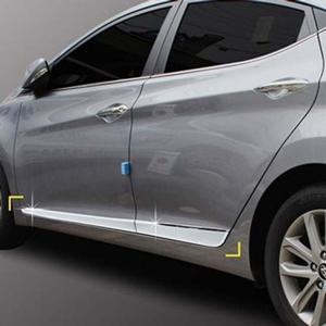 뉴 아반떼 MD 사이드 언더라인 몰딩 크롬 도어 튜닝 자동차몰딩용품 차량용품 자동차크롬몰딩 차량용몰딩 차량문콕방지가드 문콕방지도어가드몰딩
