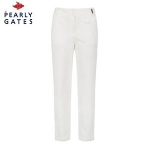 [파리게이츠] 여성 로고 웨이스트 기모 스트레이트 팬츠