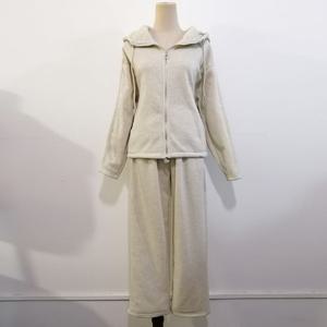 샵앤) 여성 겨울 기모 트레이닝 후드티 팬츠 셋업 SS-WSET-5034-오트밀