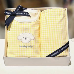 블루독베이비 10 26SS봄신상 (YE)도기체크뱀부내의B (46170054061)