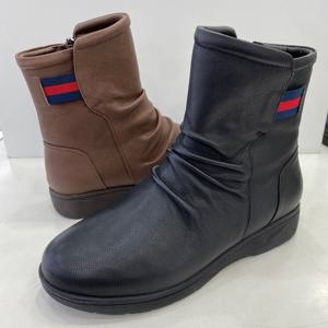 [에스콰이아]여성 경량 데일리 퍼 앵클부츠 PFDWSB6189BKBR HSDY