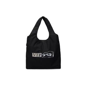 25 FW 요지야마모토 남성 블랙 그래픽 토트백 261138M172005