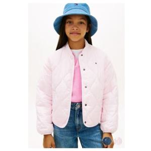 [타미힐피거칠드런2] 파이핑 퀼팅 재킷 (T42G1QJC150GT1) 2T 16세