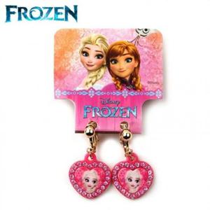 라엘 겨울왕국 윈터 귀찌 하트큐빅 따뜻 (진핑크)