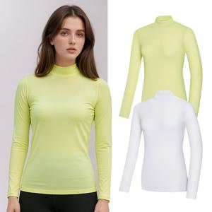 콜핑 여성 아이스본 냉감 반목 긴팔 티셔츠