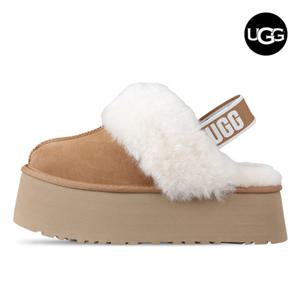 어그 UGG 펀케트 여성 겨울 방한 슬리퍼 체스트넛 1113474-CHE