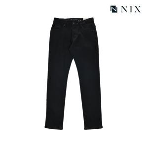 [닉스][닉스]남성 본딩 BK 벨로아 뉴슬림 데님 팬츠_FNLWCDN171M