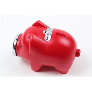 스마트 돼지저금통 레드 대  통 동전 저축