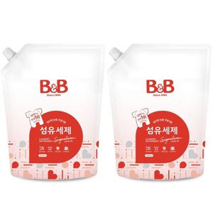 비앤비 유아 섬유세제 1500ml 리필형 2입