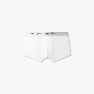 [엠포리오 아르마니 언더웨어]남성 커시브 로고 밴딩 드로즈 팬티 (0815112023)