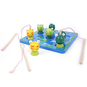 키움 개구리 낚시놀이 3인용 장난감 자석 낚싯대