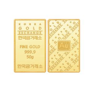 [한국금거래소] 24K 순금 골드바 50g