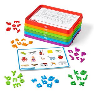 (러닝리소스) 알파벳 트레이 단어놀이(색깔랜덤) IN96207-1