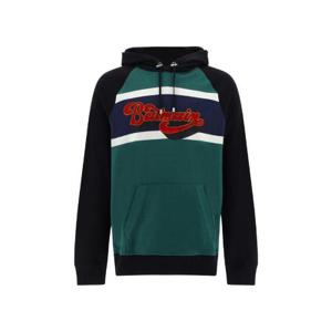 Balmain 로고 프린트 드로스트링 후드티 BH1JT180MD08 ADB TP944326330