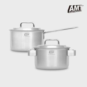 AMT 316Ti스텐 통5중 프로냄비 2종세트(편수16,양수16)